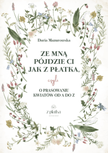 E-book o prasowaniu kwiatów, suszeniu kwiatów na płasko